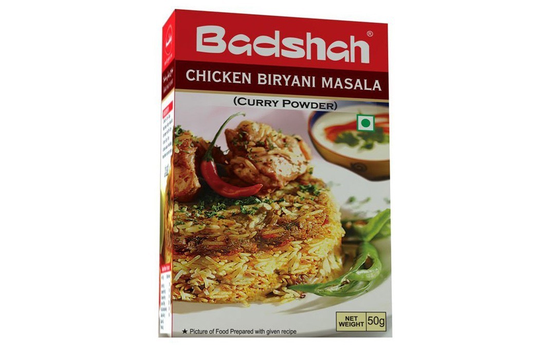 Badshah Chicken Biryani Masala    Box  50 grams